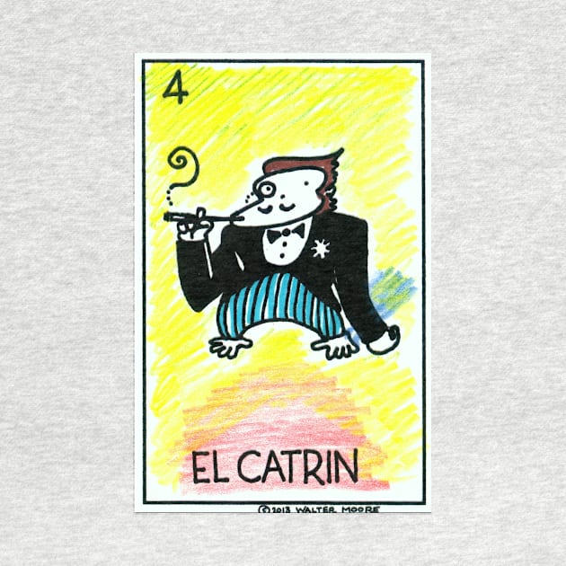 Loteria Apes #4: El Catrin by WalterMoore